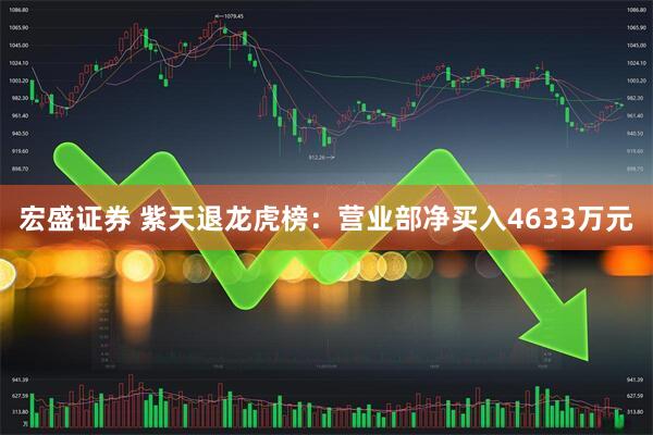 宏盛证券 紫天退龙虎榜：营业部净买入4633万元
